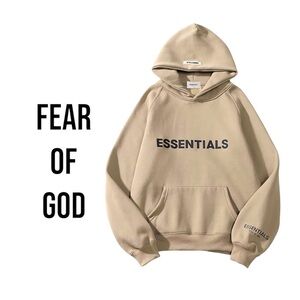 🎉Host Pick🤩 FOG Pullover Hoodie | Tan | Unisex Large